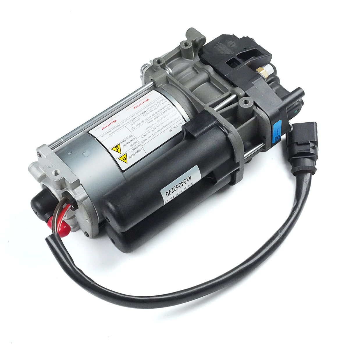 Air Suspension Compressor Pump OE 4154063290 WABCO Twin Air Compressor Fit Tesla Model S Model X 2012-2022 Air Ride Supply Pump Replacement