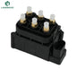 LANDNOVO 4F0616013 air suspension valve block showing solenoid connectors and air ports for VW Phaeton