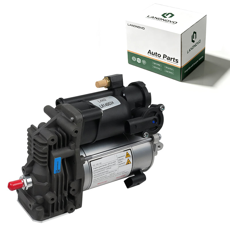 LANDNOVO LR140034 brand new air suspension compressor in packaging for Defender L663 and Range Rover Velar L560