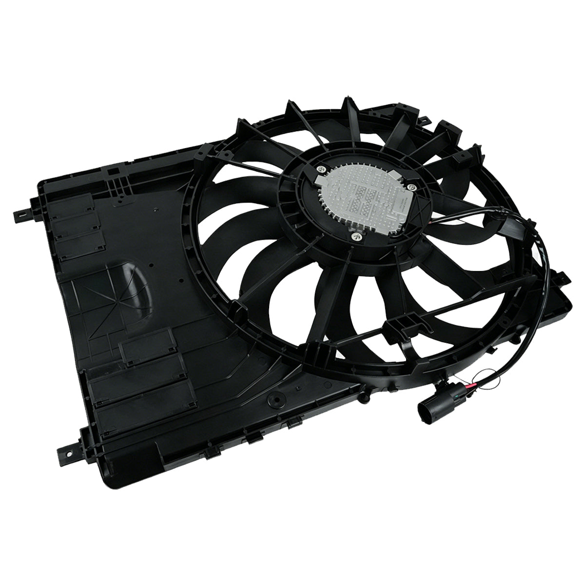 LR144580 Cooling Fan & Motor Assembly, Direct Fit Land Rover Parts