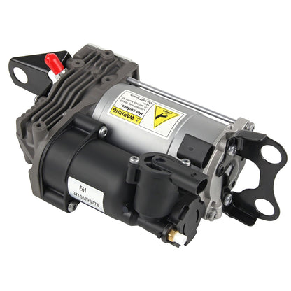 LANDNOVO 37106793778 air suspension compressor showing bracket and valve for BMW 530xi and 535xi Touring