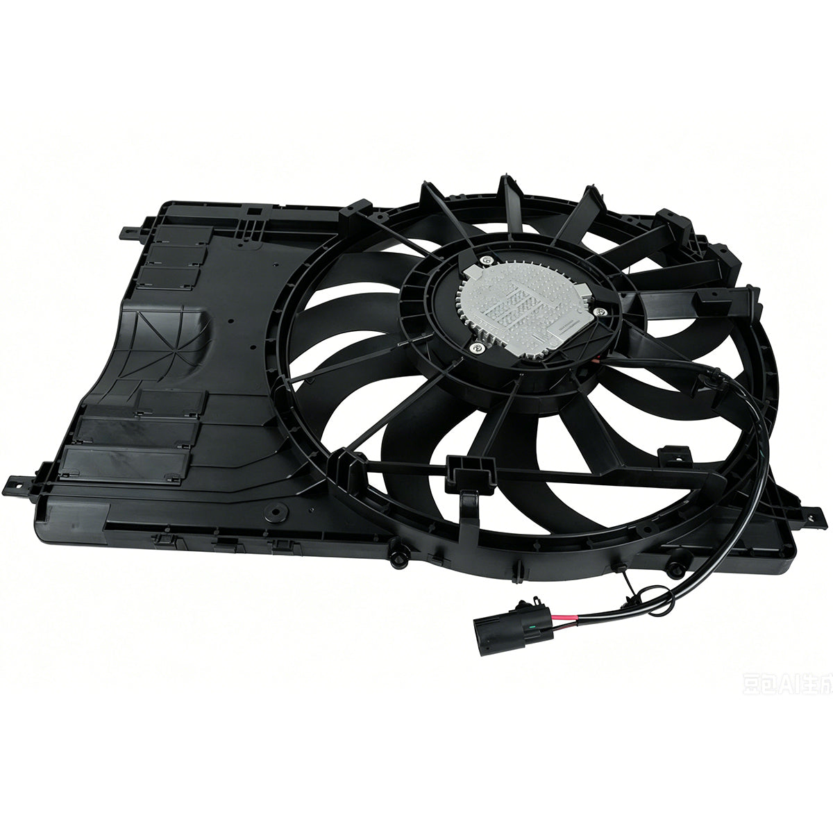 LR144580 Cooling Fan & Motor Assembly, Direct Fit Land Rover Parts