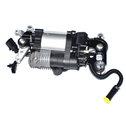 Air Suspension Compressor Pump Assembly With Bracket OE#95835890100 7P0698007 For Porsche Cayenne 958 2011-2018 VW Touareg 7P 2010-2018 Air Ride Compressor Replacement