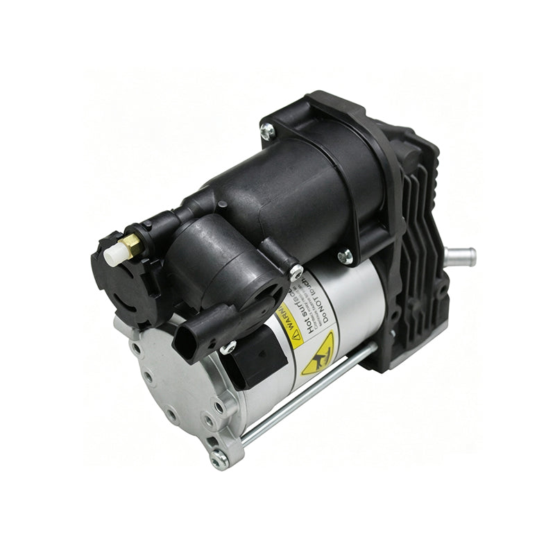 Direct fit multi-pin OE wiring harness plug and vibration dampers on Mercedes W639 air leveling pump