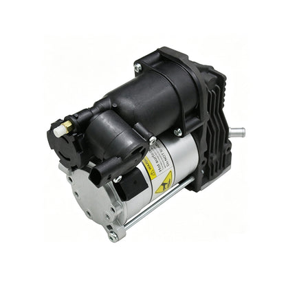 Direct fit multi-pin OE wiring harness plug and vibration dampers on Mercedes W639 air leveling pump