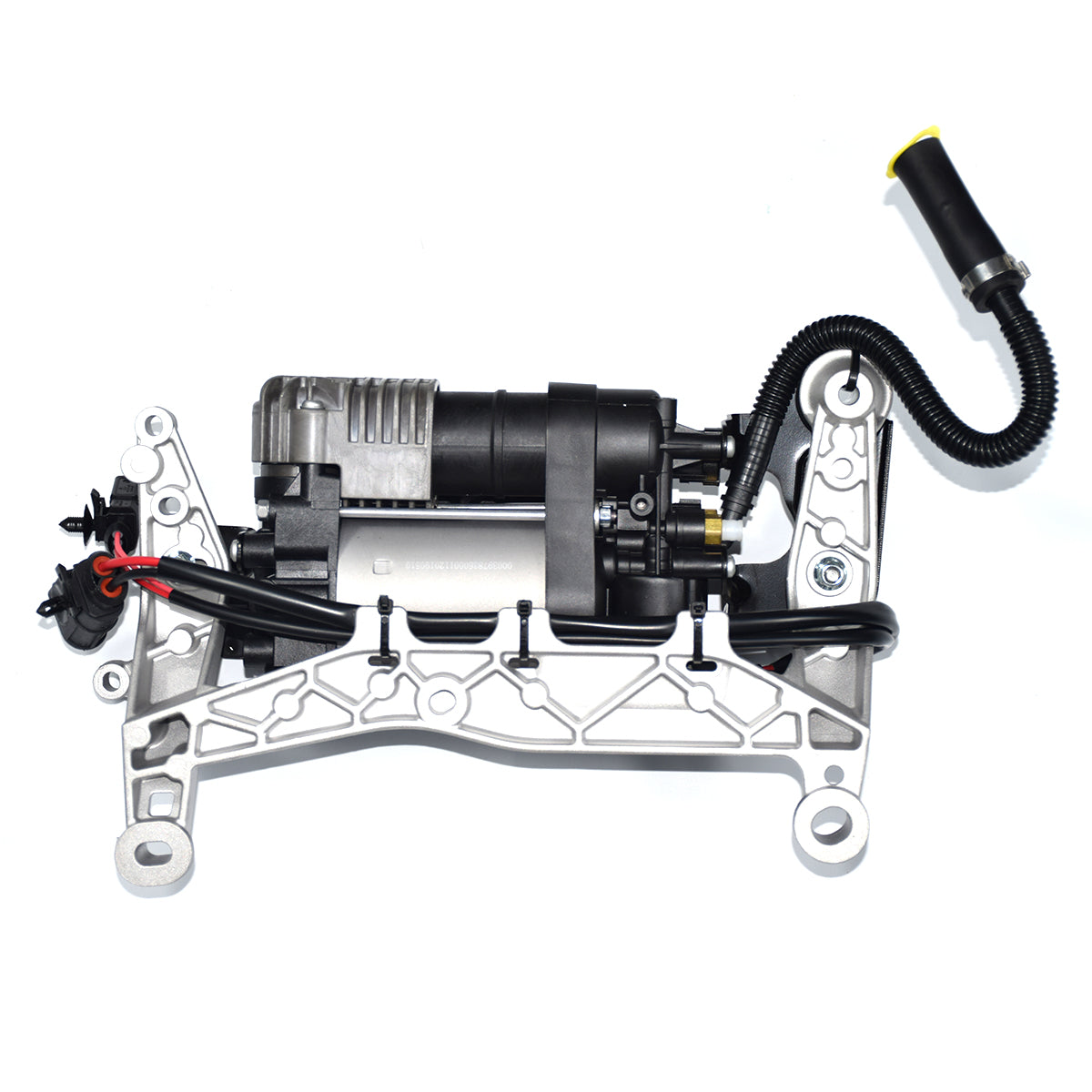 Air Suspension Compressor Pump Assembly With Bracket OE#95835890100 7P0698007 For Porsche Cayenne 958 2011-2018 VW Touareg 7P 2010-2018 Air Ride Compressor Replacement