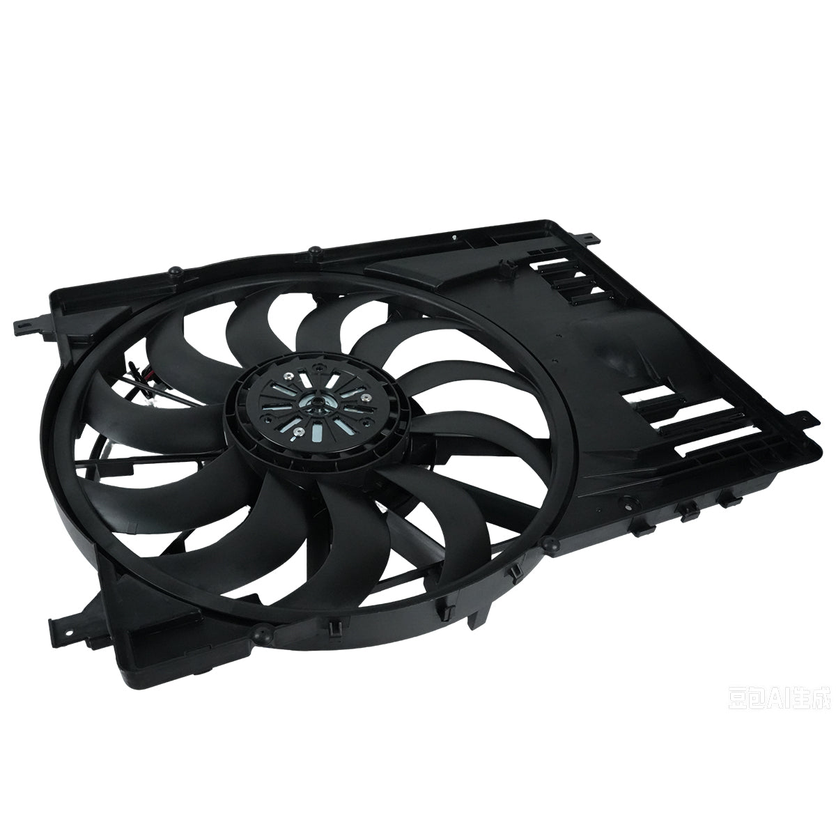 LR144580 Cooling Fan & Motor Assembly, Direct Fit Land Rover Parts