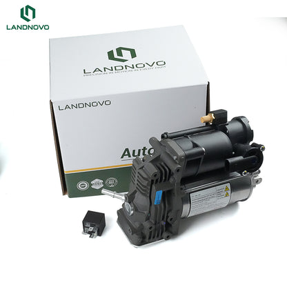 LANDNOVO LR041777 brand new AMK-style compressor assembly in packaging for Land Rover Range Rover L322