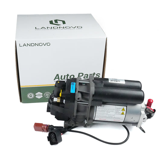LR153877 LR172657 Air Suspension Compressor Pump Assembly For Range Rover L460 L461 2022-2026 OE Replacement Air Ride Compressor