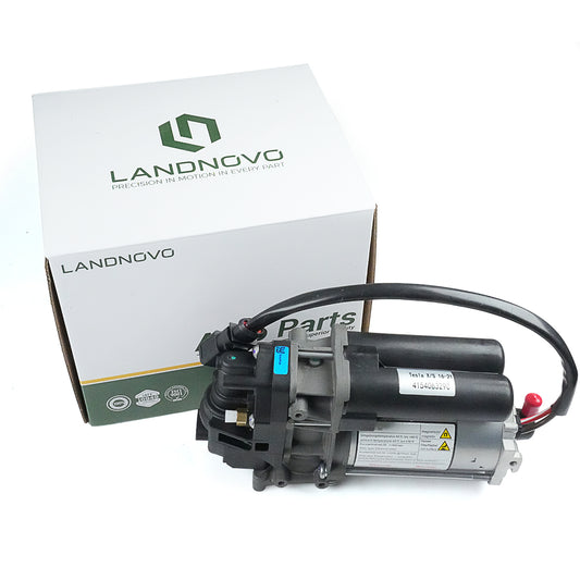 Air Suspension Compressor Pump OE 4154063290 WABCO Twin Air Compressor Fit Tesla Model S Model X 2012-2022 Air Ride Supply Pump Replacement