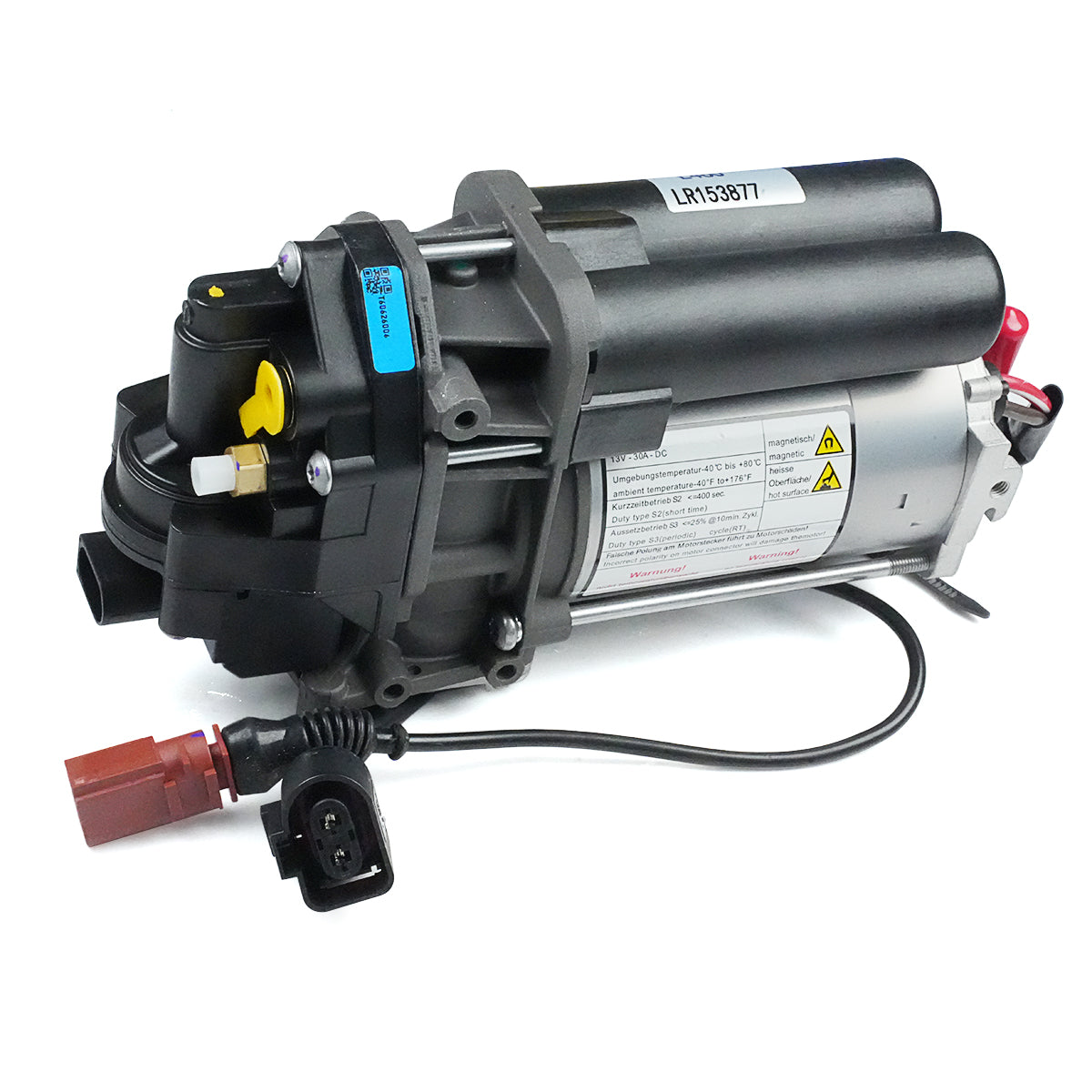 LR153877 LR172657 Air Suspension Compressor Pump Assembly For Range Rover L460 L461 2022-2026 OE Replacement Air Ride Compressor